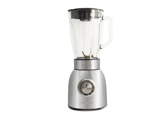 LICUADORA VASO VIDRIO  INOXIDABLE 1.5 LTS 5 VELOC. 1200W PEABODY LN1200C