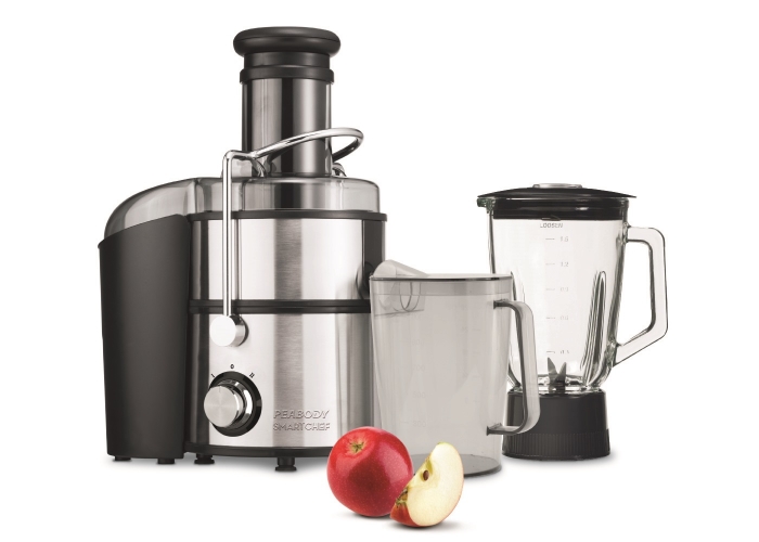 JUGUERA CENTRIFUGA CON ACCESORIO LICUADOR 1.5 LTS PEABODY JL6003