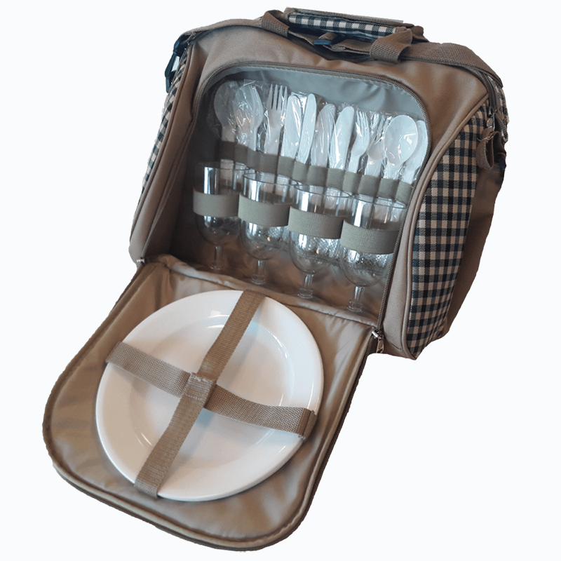 BOLSO DE PICNIC CUADRILLE PARA 4 PERSONAS