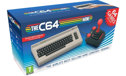 CONSOLA RETRO COMMODORE 64 MINI 64 JUEGOS ORIGINAL