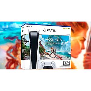 PLAY STATION 5 ORIGINAL 825GB + HORIZON FORBIDDEN WEST BUNDLE 