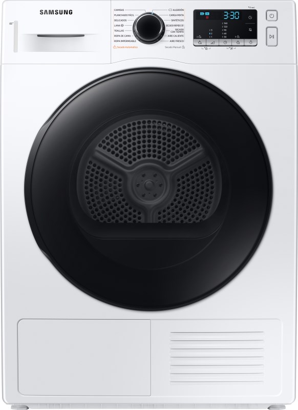 SECARROPAS POR CALOR 9KG BLANCO SAMSUNG DV90TA04OBE