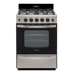 COCINA ESLABON DE LUJO ACERO CON ENCENDIDO Y LUZ 56CM MULTIGAS EFM56NI2A