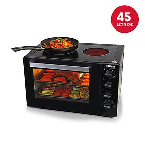HORNO ELECTRICO ELECTRICUCCIONE 45 LTS+ 2 CALENTADORES LILIANA AO145V