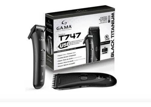 CORTAPELO + TRIMER RECARGABLE GAMA T747