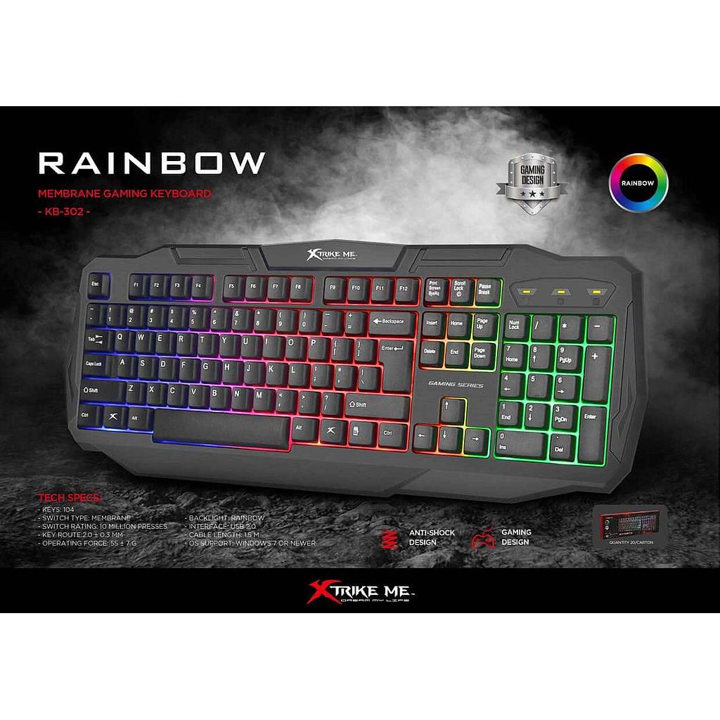 TECLADO GAMER EXO MECANICO RETOILUMINADO MK806