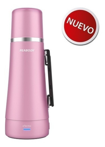 TERMO ELECTRICO E-TERMO 700W 1 LTS ROSA PEABODY T1001G