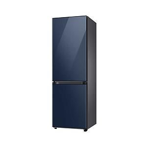 HELADERA CON FREEZER SAMSUNG SATIN GRAY BESPOKE 328 LTS NO FROST INVERTER EB33A7031