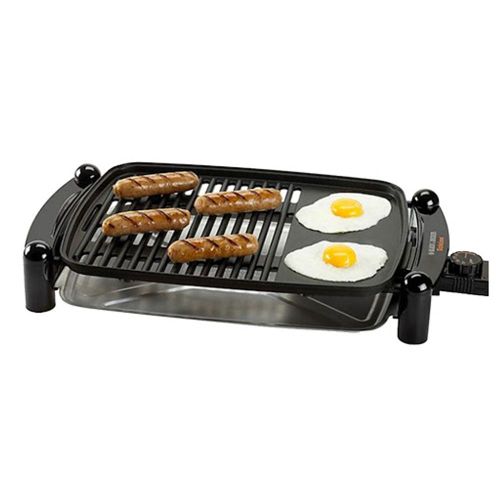 PARRILLA Y PLANCHA ELECTRICA SIN TAPA 1500W BLACK Y DECKER IG201