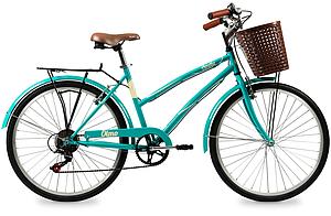 BICICLETA PASEO DAMA ALUMINIO RODADO 26 AMELIE PLUME OLMO 1B01518