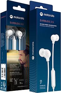 AURICULARES CON CABLE COLORES MOTOROLA EARBUDS 3-S