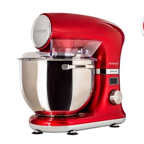 BATIDORA PLANETARIA 1200W 5.5 LTS CON MANIJA ROJA PEABODY BM120R