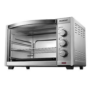 HORNO ELECTRICO 29 LTS 1600W INOXIDABLE PEABODY HE30S
