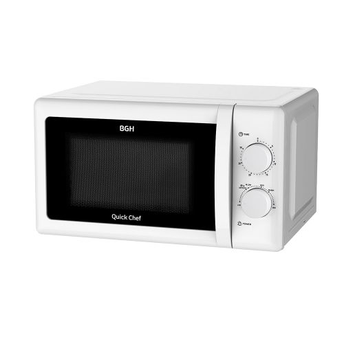 MICROONDAS MONOFUNCION MECANICO 20 LTS BLANCO BGH B120M20