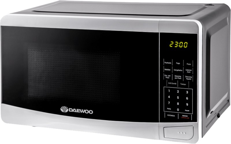 MICROONDAS BIFUNCIONAL DIGITAL 20 LTS CON GRILL DAEWOO D223DG