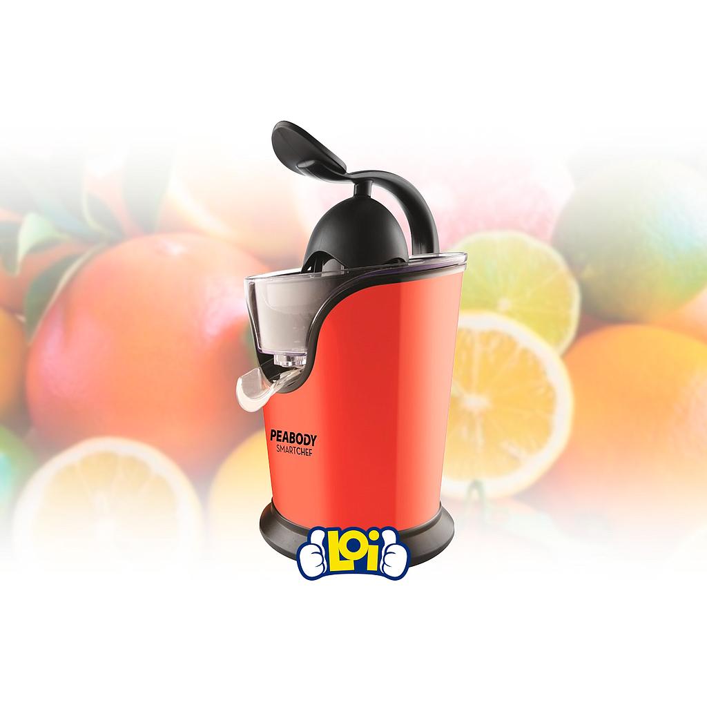 EXTRACTOR DE CITRICOS 100W ROJA PEABODY EC402R