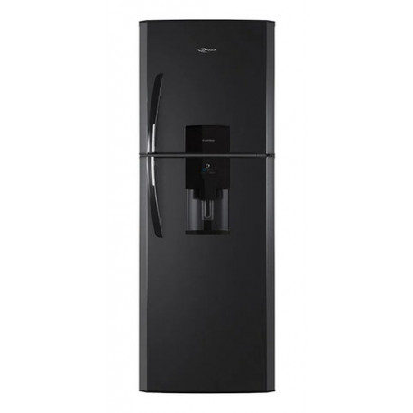 HELADERA CON FREEZER Y DISPENSER DREAN NEGRA 392 LTS HDR400F11N