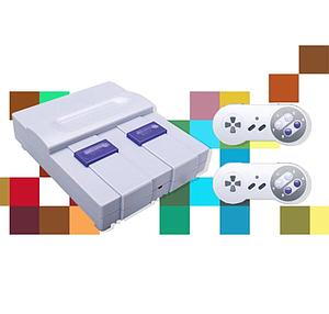 CONSOLA DE JUEGOS 8 Y 16 BITS JOISTICK INALAMBRICOS INCLUYE 684 JUEGOS PANACOM G34