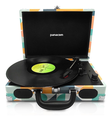 TOCADISCO RETRO PORTATIL PANACOM LP8804