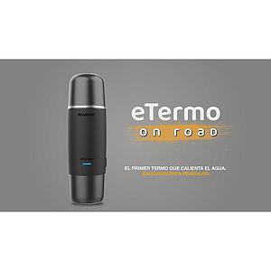 TERMO ELECTRICO PARA AUTO 12V 95W 500 ML NEGRO PEABODY ETL500N