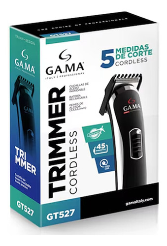 CORTAPELO RECARGABLE INALAMBRICA GAMA GT527