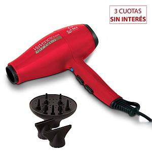 SECADOR DE CABELLO GAMA 2200W VIAVENETO RED 