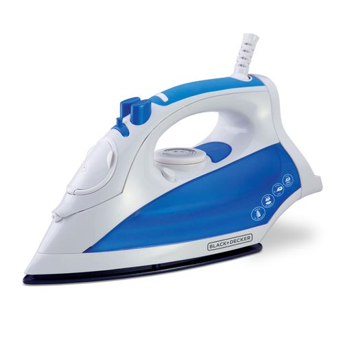 PLANCHA A VAPOR 2200W AZUL AUTOCLEAN BLACK Y DECKER IR7014