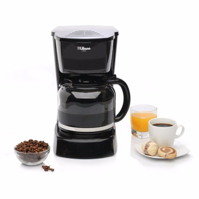 CAFETERA CON TIMER COFIX NEGRA LILIANA AC960