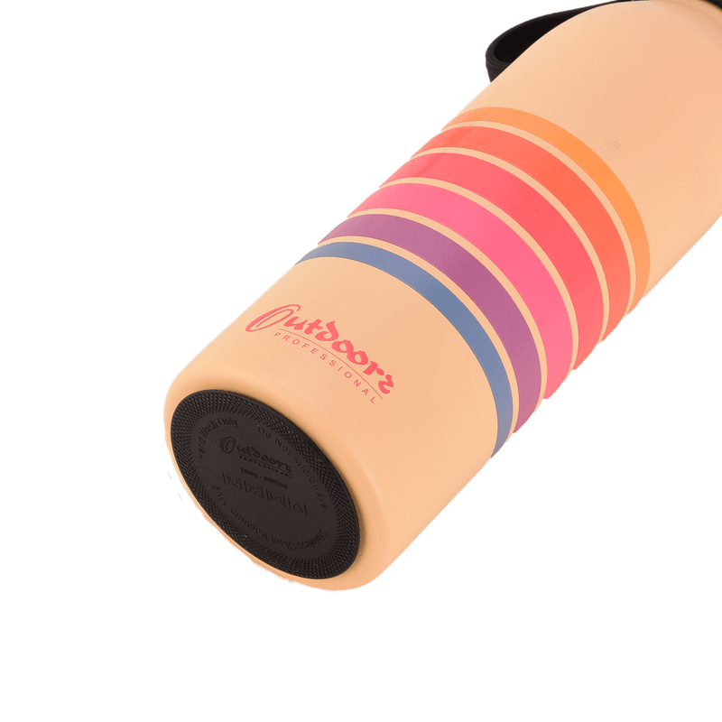 BOTELLA TERMICA RETRO 600 ML COLORES OUTDOORS