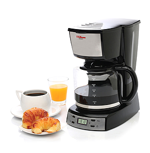 CAFETERA CON TIMER SMARTY ACERO LILIANA AC964