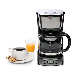 CAFETERA CON TIMER SMARTY ACERO LILIANA AC964