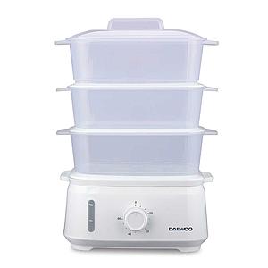 VAPORIERA MANUAL 3 NIVELES 1.8 LTS BLANCA DAEWOO FS7216