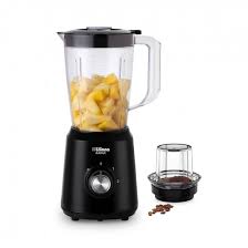 LICUADORA CON VASO PLASTICO Y MOLINILLO 1.5 LTS BLACKLIC NEGRA LILIANA AL1310