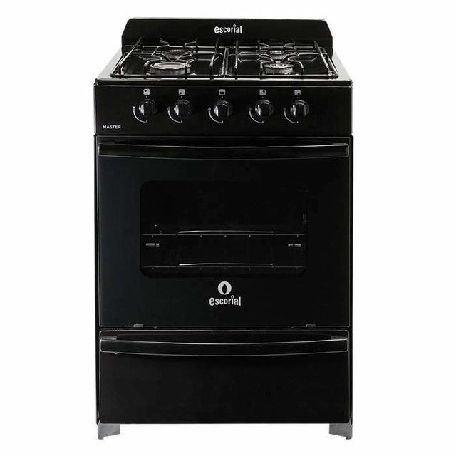 COCINA ESCORIAL CANDOR BASICA 50 CM NEGRA GAS NATURAL S2