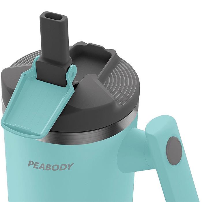 VASO TERMICO ACERO INOXIDABLE 1200 ML CELESTE PEABODY MG1200C