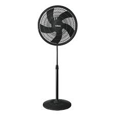 VENTILADOR DE PIE 20" ASPAS NEGRAS LILIANA VP20P