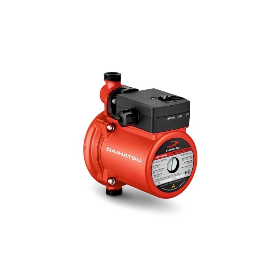 BOMBA PRESURIZADORA ELECTRICA 260W DAIHATSU BPR260