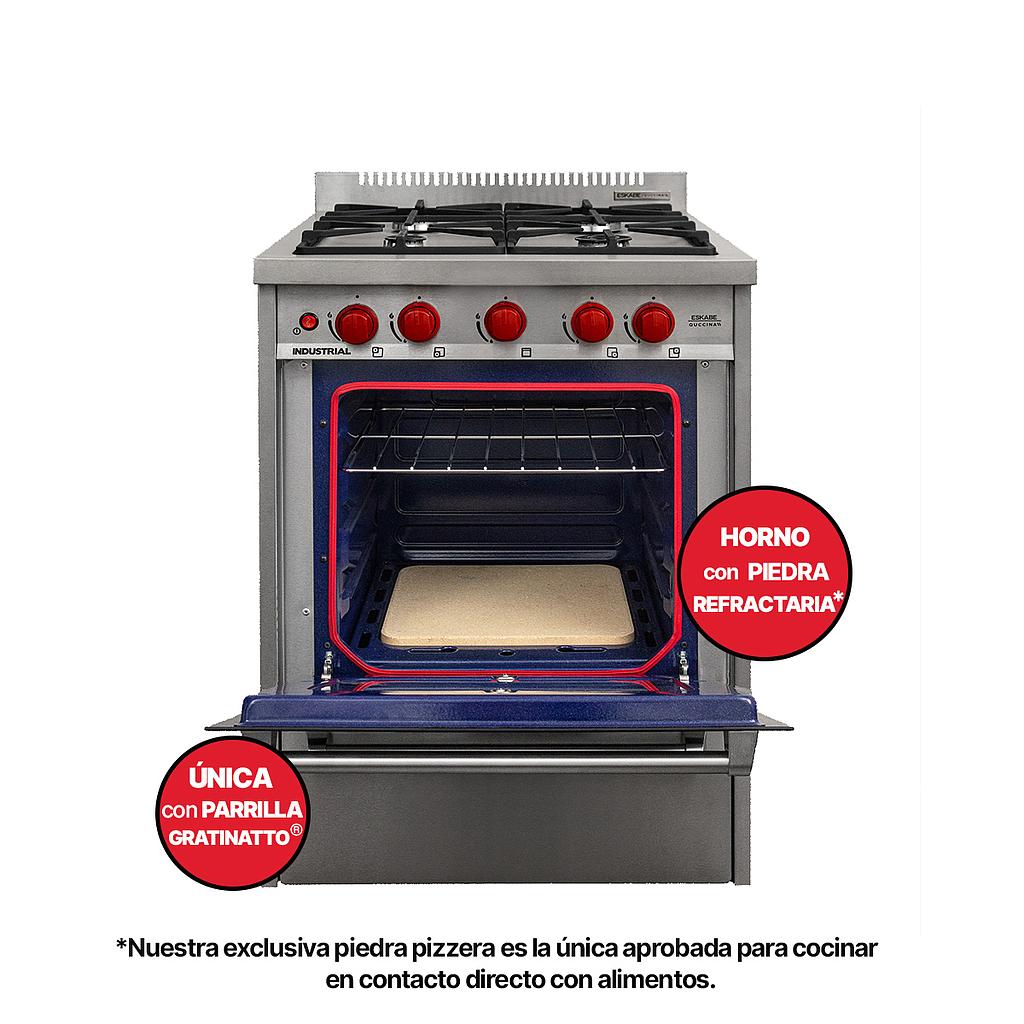 COCINA ESKABE GASTRONOMICA INDUSTRIAL 60 CM INOXIDABLE IG10