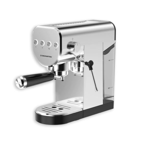 CAFETERA EXPRESSO 2 LTS. 20 BARES CON ESPUMADOR DE LECHE DAIHATSU CF2000