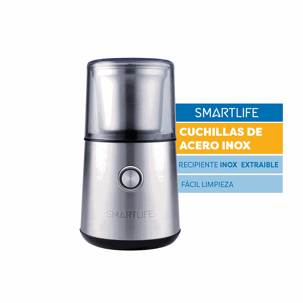 MOLINILLO DE SEMILLAS Y GRANOS 85 GRS SMARTLIFE SG9701