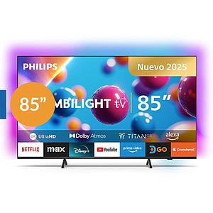 LED 85" STEREO SMART TV AMBILIGHT 4K TITAN PHILIPS 85PUG8209