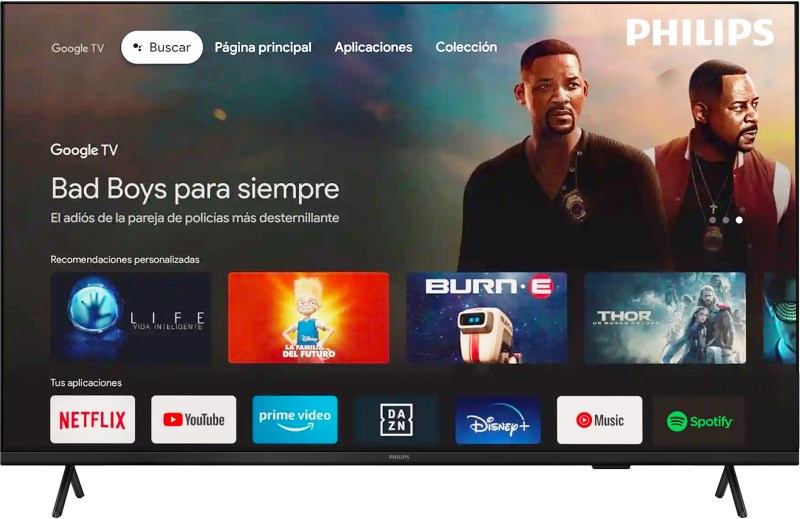 LED 55" STEREO ULTRA HD SMART TV 4K TITAN PHILIPS 55PUD7309