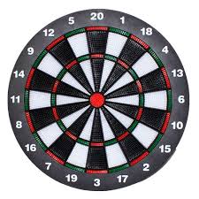 JUEGO DE DARDOS DE MADERA + 6 DARDOS OUTDOORS