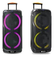 TORRE PORTATIL WOOFER 2 X 8" 80W RADIO-BLUETOOTH GCA STRONG SP8030