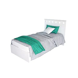 CAMA 1 PL SERIE 5 BLANCO
