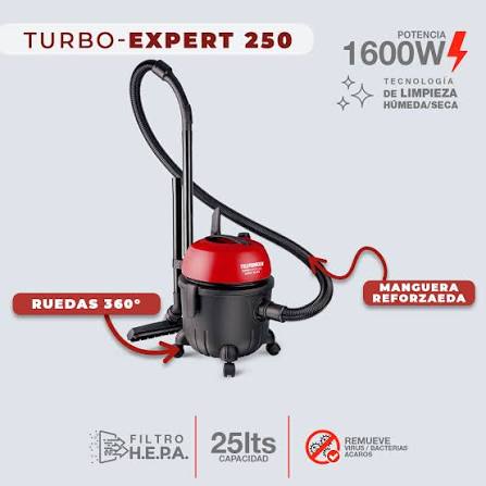 ASPIRADORA 25 LTS 1600W TELEFUNKEN TURBO EXPERT 250