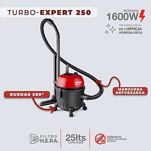 ASPIRADORA 25 LTS 1600W TELEFUNKEN TURBO EXPERT 250