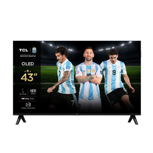 LED 43" STEREO FULL HD QLED SMART TV GOOGLE TV TCL 43S5K
