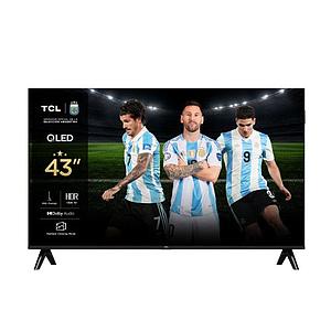 LED 43" STEREO FULL HD QLED SMART TV GOOGLE TV TCL 43S5K