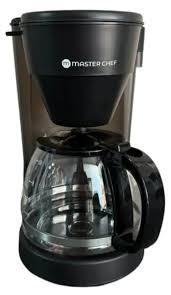 CAFETERA ELECTRICA DE FILTRO 1.25 LTS NEGRA MASTER CHEF CT9105N